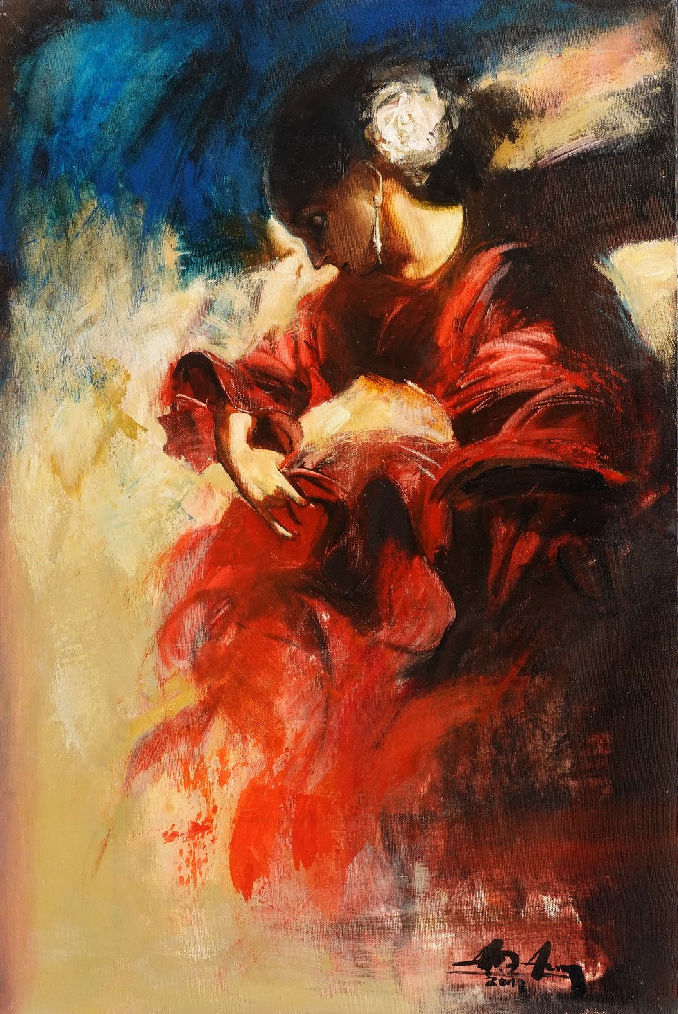 Alim Adilov - 50x70 - 2018