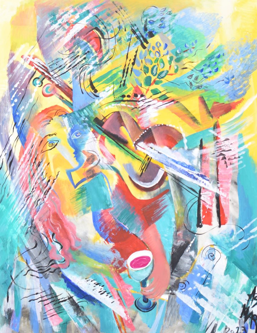 Asmar Narimanbekova - 80x100 - 2023