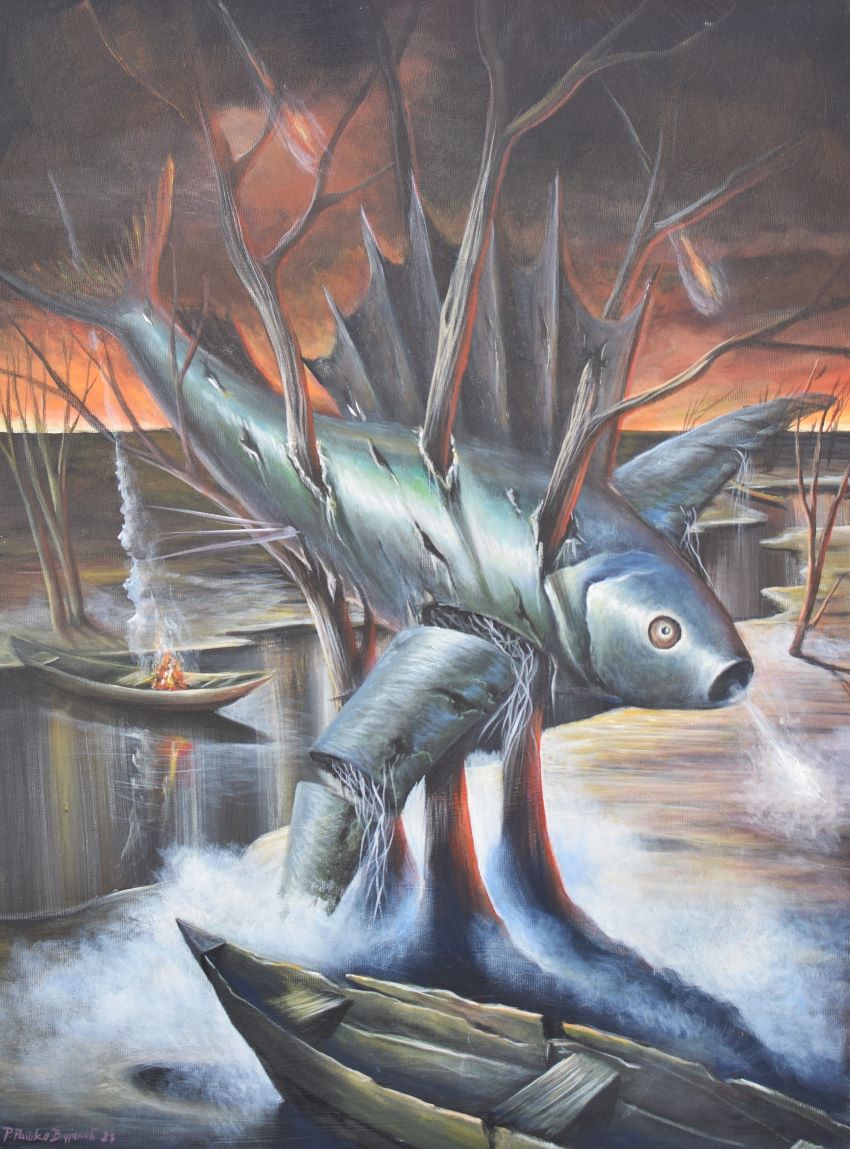 Rade Ratko Vujačić - 60x80 - 2023