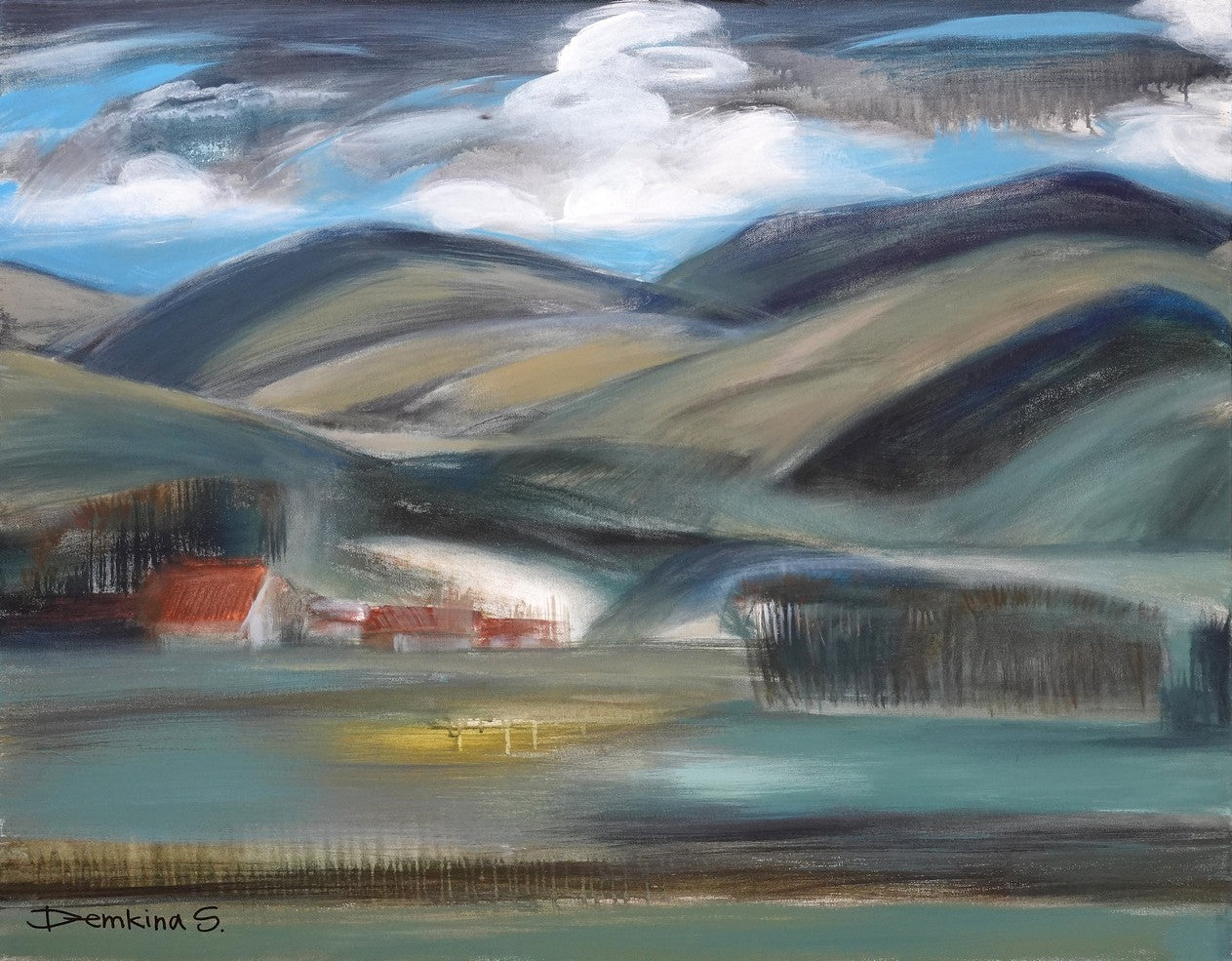 Svetlana Demkina - 100x80 - 2018