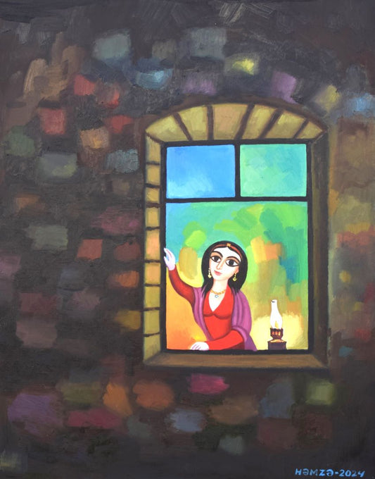 Khamza Abdullayev - 80x100 - 2024